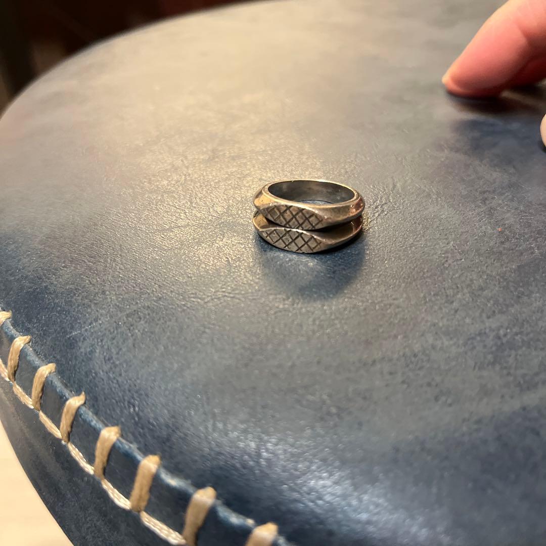 ボッテガヴェネタ　シルバーリング　13号