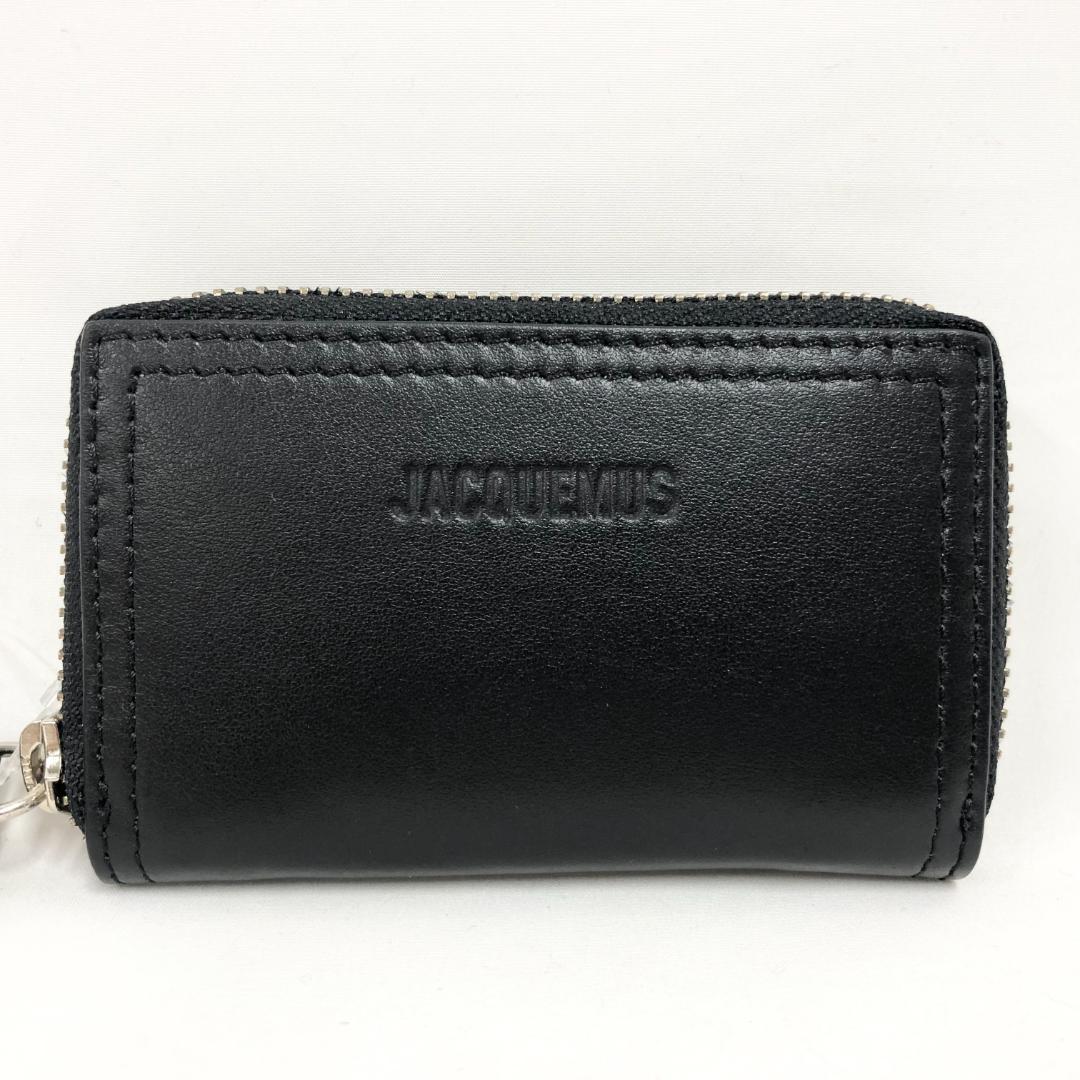 ○★新品未使用　JACQUEMUS　ストラップジップ小銭入れ　ブラック
