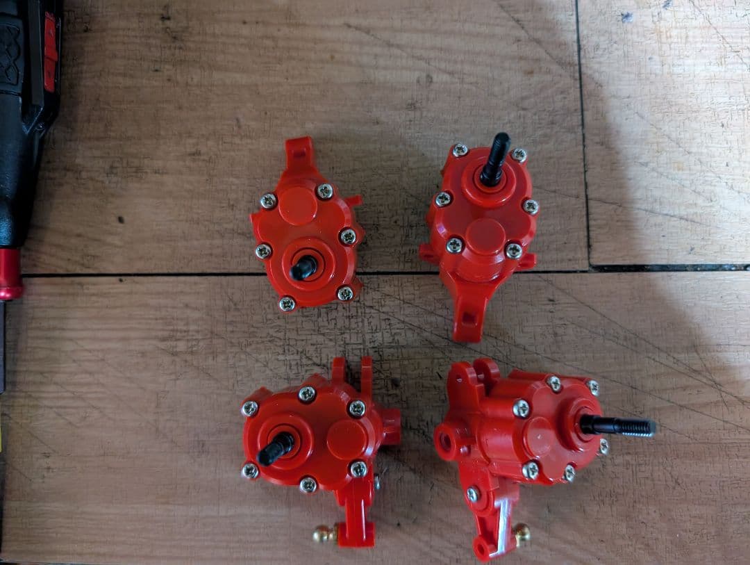 タミヤ　モンスタービートルトレイル　ハブリダクションギア1台分