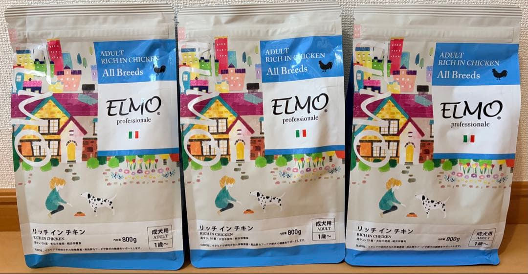 ELMO リッチ イン チキン 800g 3袋セット - メルカリ