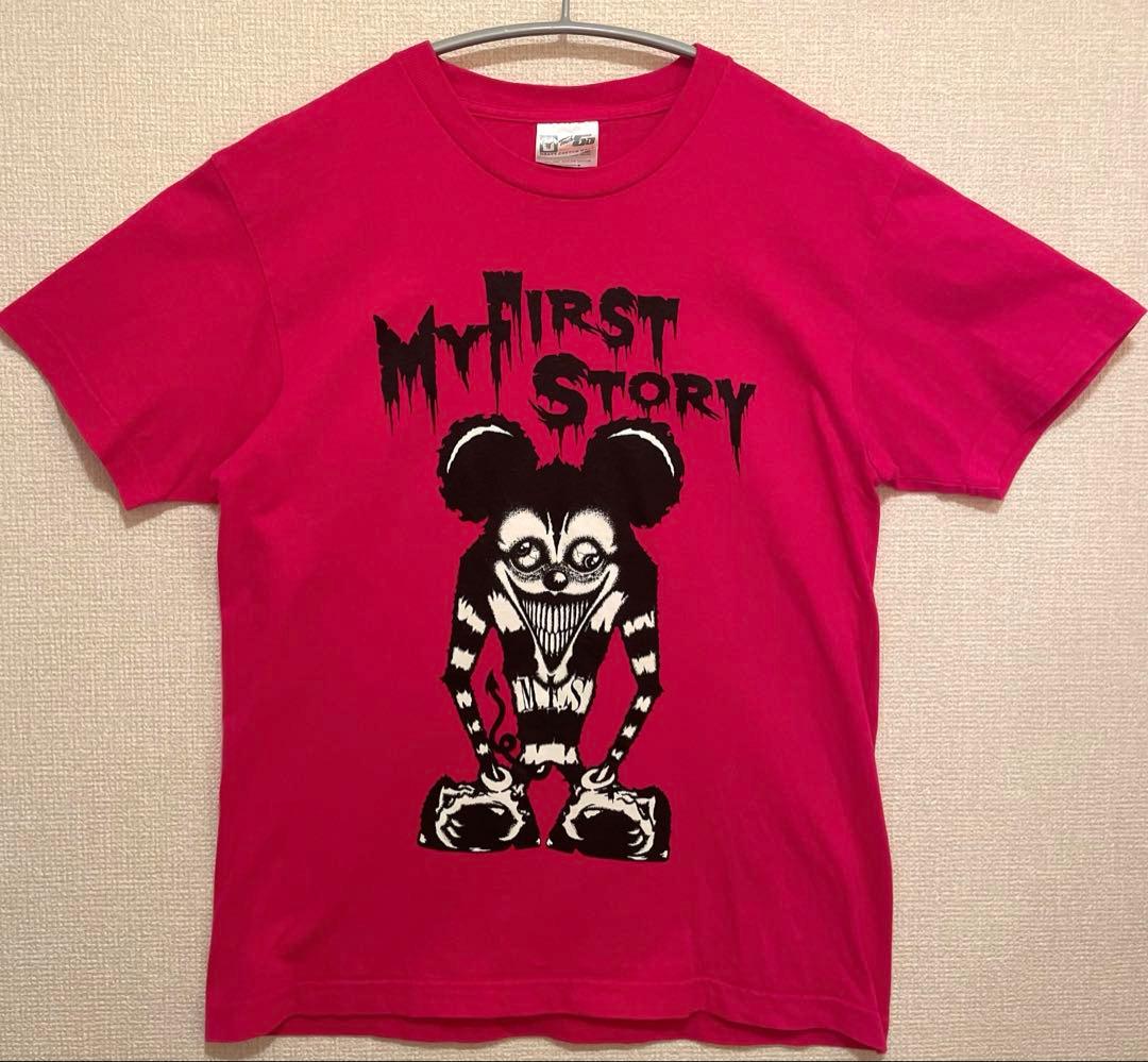 MY FIRST STORY マイファスくんTシャツ赤＆青 2枚セット MYFIRSTSTORY