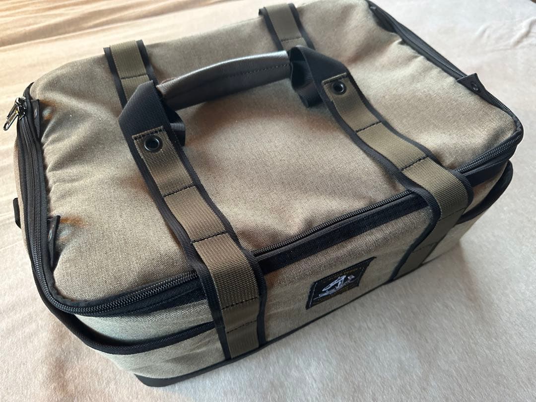 新品 BLACK DESIGN ストレージバッグ アイアンプレート 収納 ケース