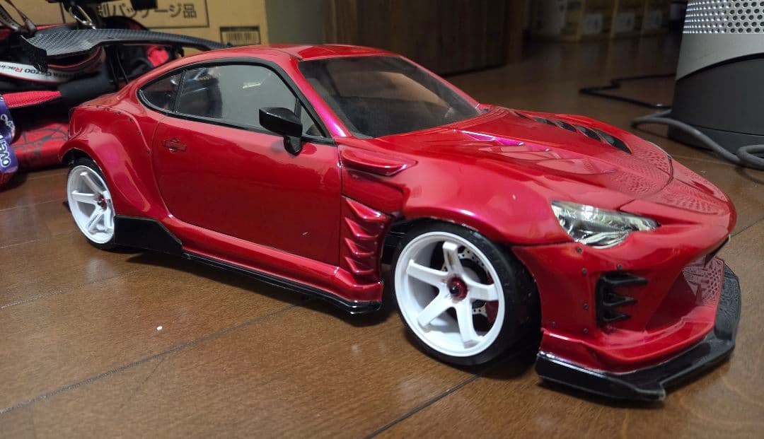 PANDORA RC トヨタ 86 1/10 ボディのみ エアブラシ塗装