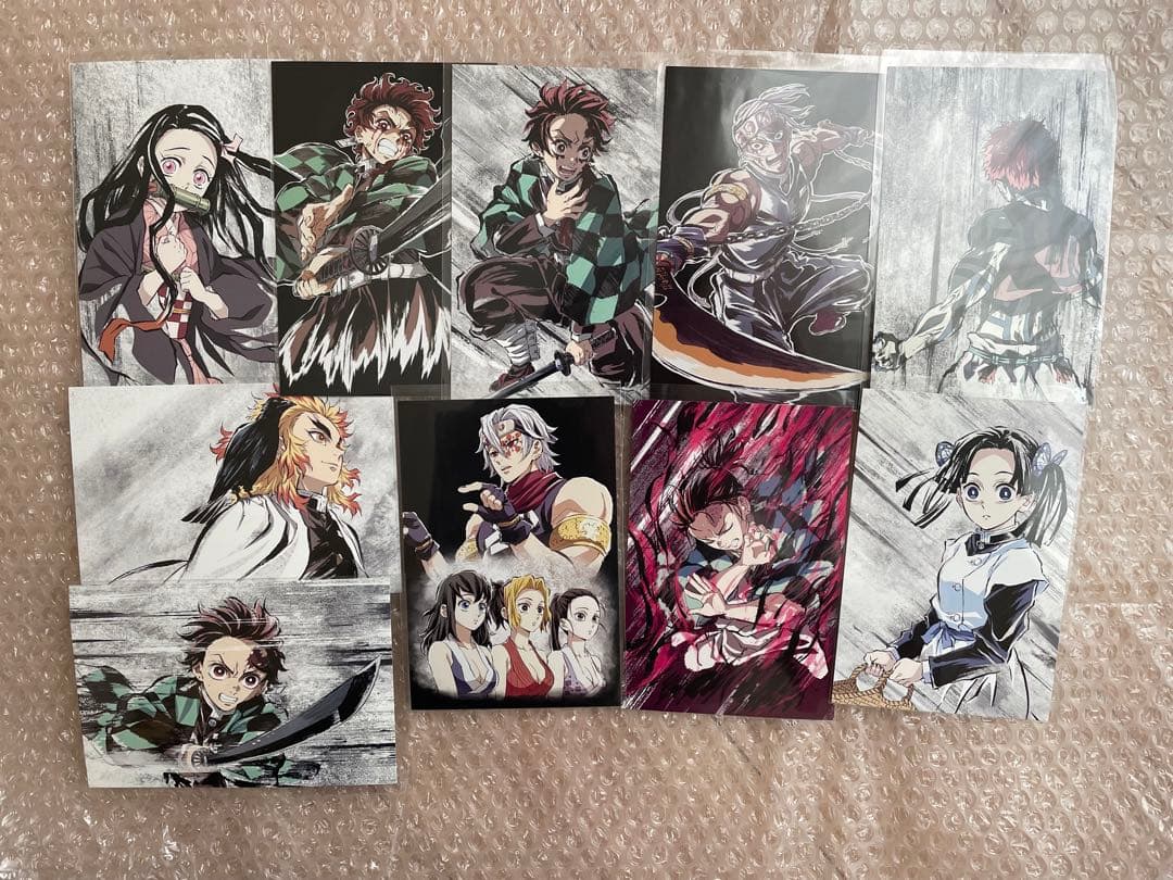 鬼滅の刃「全集中展」無限列車編・遊郭編 』幕間画ポストカードセット