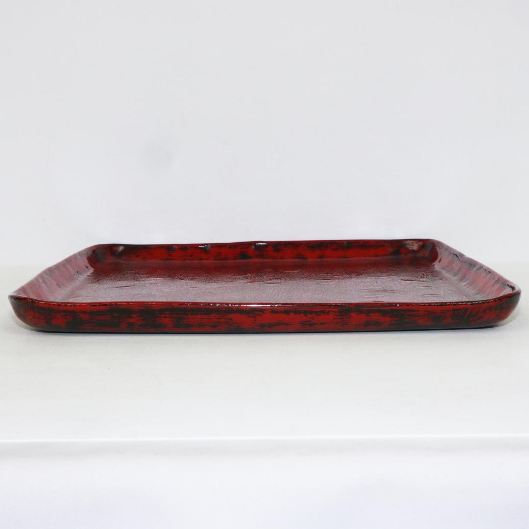 角盆　5客　漆　会席　箱付き木製　蒔絵 折り鶴