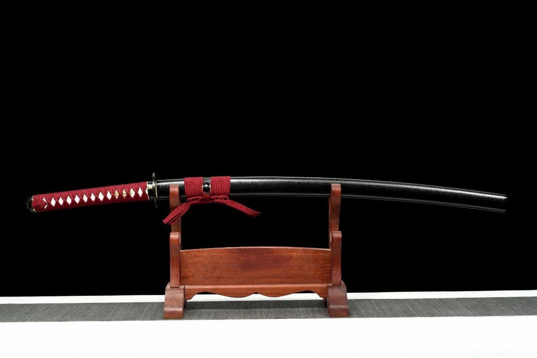 5241-武具 刀装具 日本刀　模造刀 居合刀 武士道 武蔵 鑑賞用 手鍛造打
