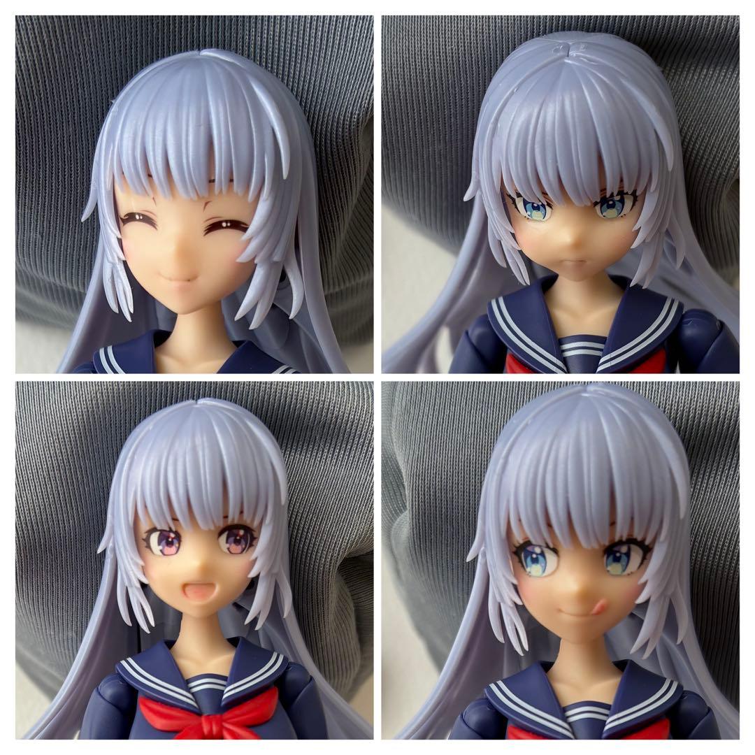 布スカート付き　コトブキヤ限定薬師寺久遠ベースの寄せ集めジャンク　創彩少女庭園