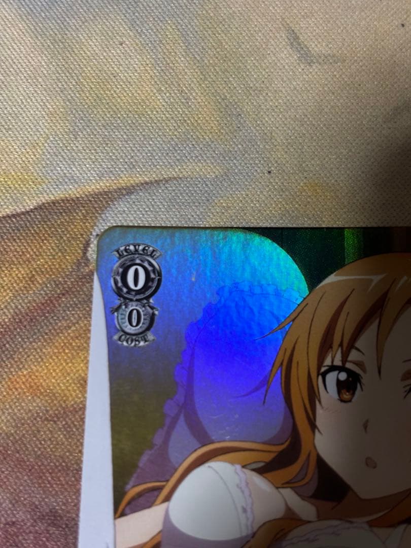 SAO ソードアートオンライン ソファに横たわるアスナ SR パラレル