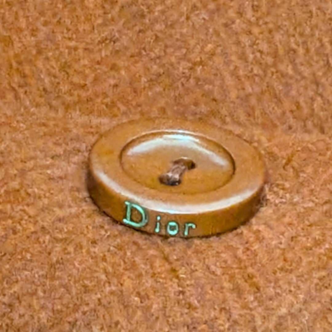 美品 Christian Dior チェスターコート ウール アンゴラ チンチラ 美品