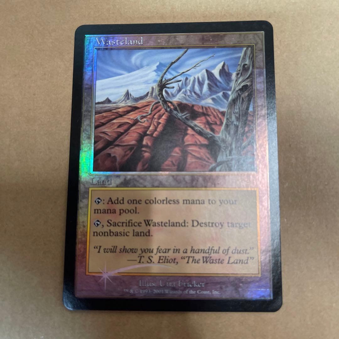 美品】 MTG 不毛の大地 英語 foil ①〜③ 【3063247530】