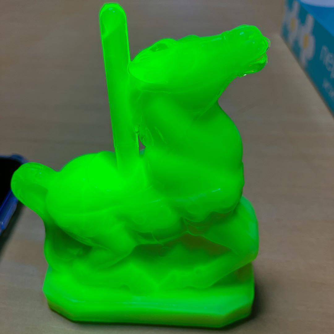 ウランガラス Boyd ボイド社 オブジェ 置物 木馬 馬 メリーゴー