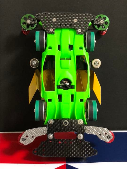 ミニ四駆　完成品　MAフルカスタム/フルカーボン　サンダーショットMK-2