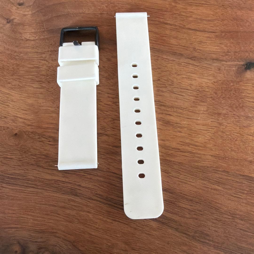 ボイスキャディ T9 ベルト ホワイト 箱＆取説なし - メルカリ