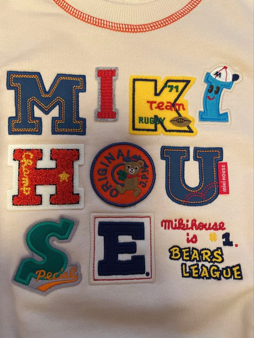 【新品未使用】ミキハウス トレーナー 110cm