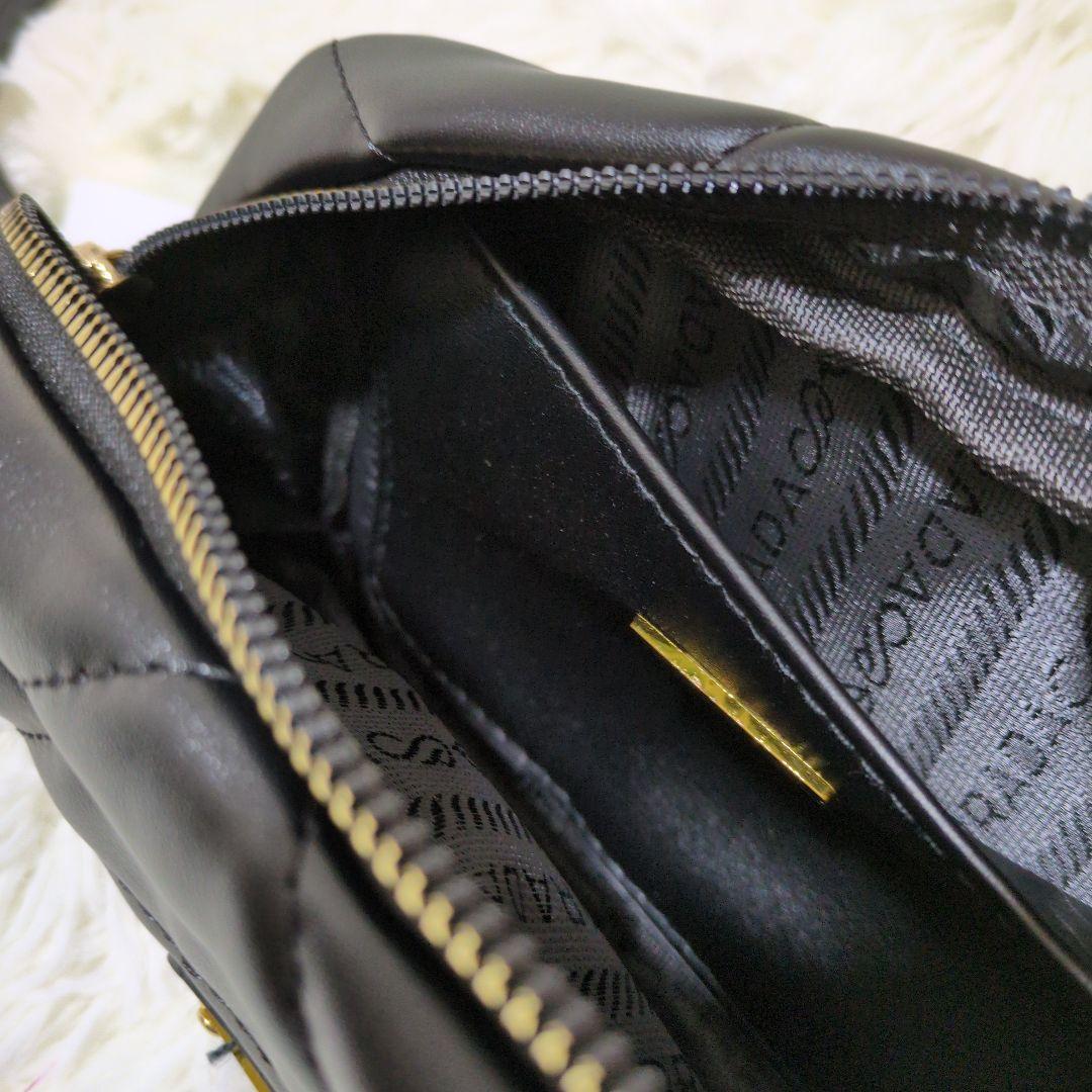 PRADA ブラック キルティング ショルダーバッグミニ