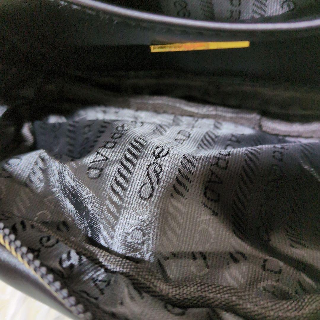 PRADA ブラック キルティング ショルダーバッグミニ