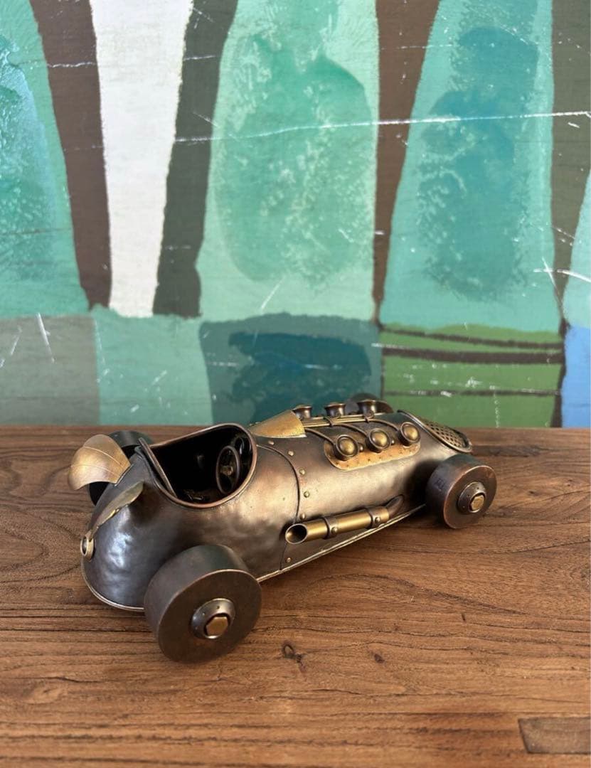 coppers 早川『Wing Wing』銅製 アート オブジェ