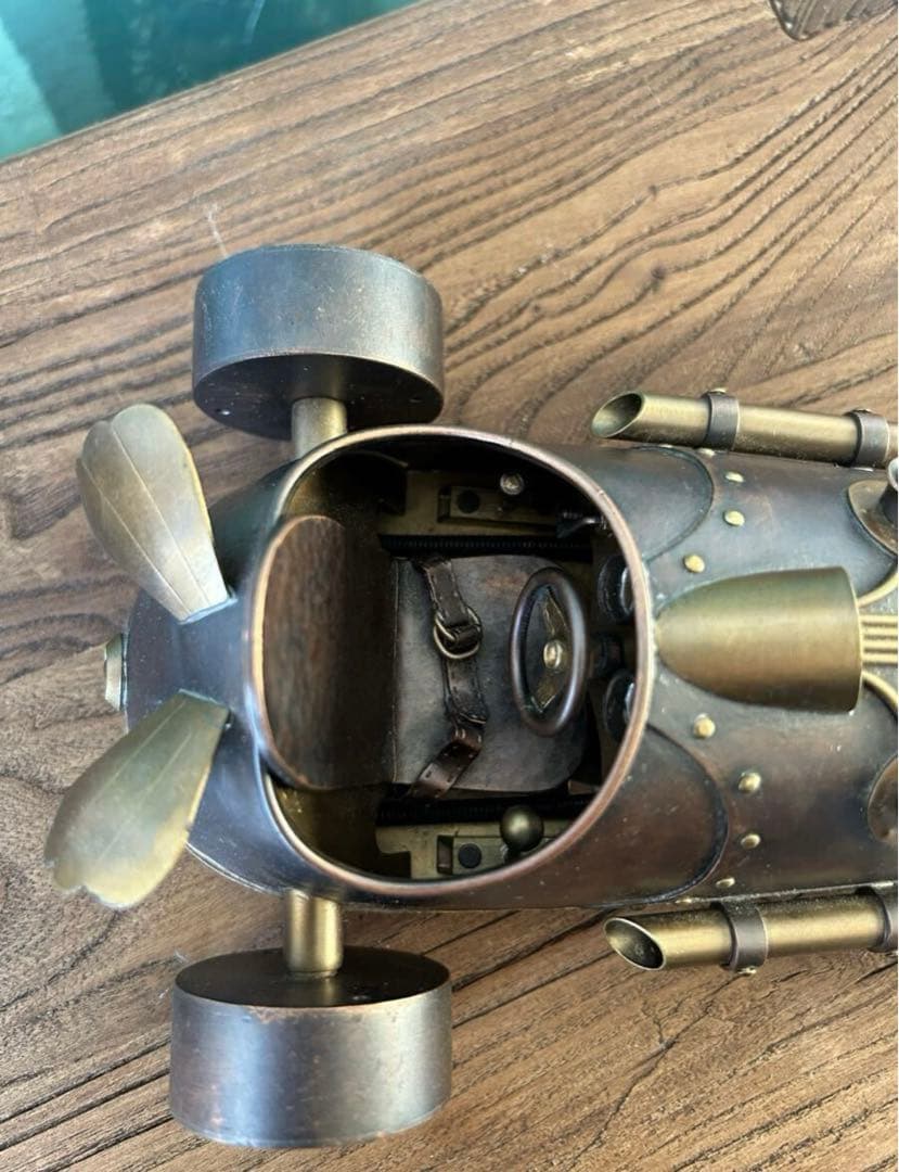 coppers 早川『Wing Wing』銅製 アート オブジェ