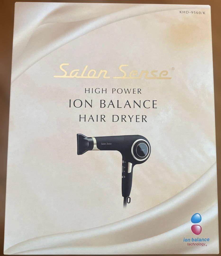 サロンセンス ヘアドライヤー ブラック KHD-9560/K
