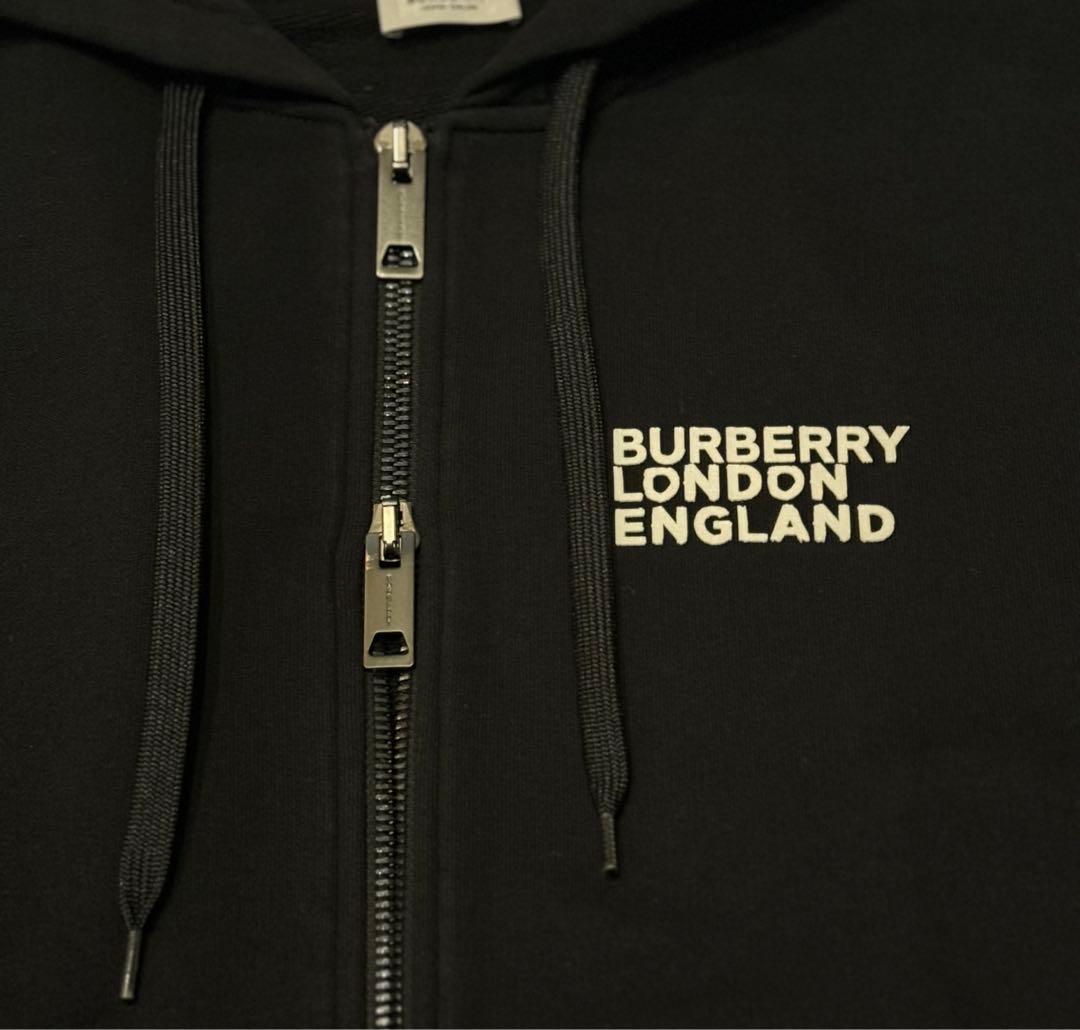 BURBERRY パーカーブラック　S