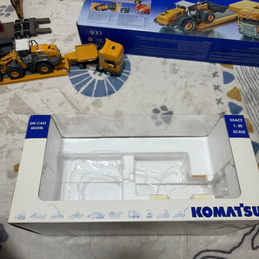 重機コマツ 450 ミニチュア1/50 少しの間だけお値引き可お早めに