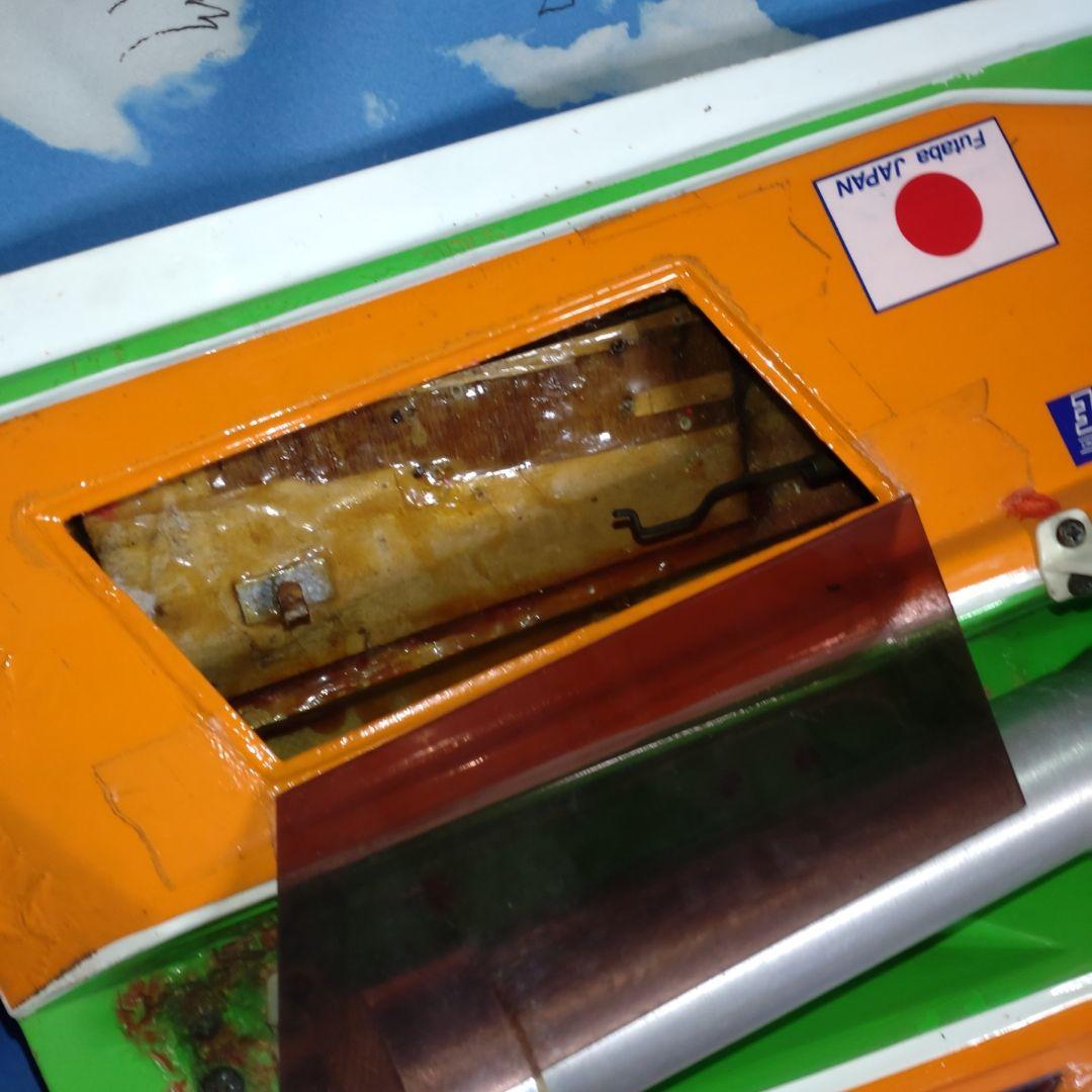 ♥ 30年以前ＡＢＣホビーレーシングＲＣボート ドルフィン46 Ｖ型艇 中古品