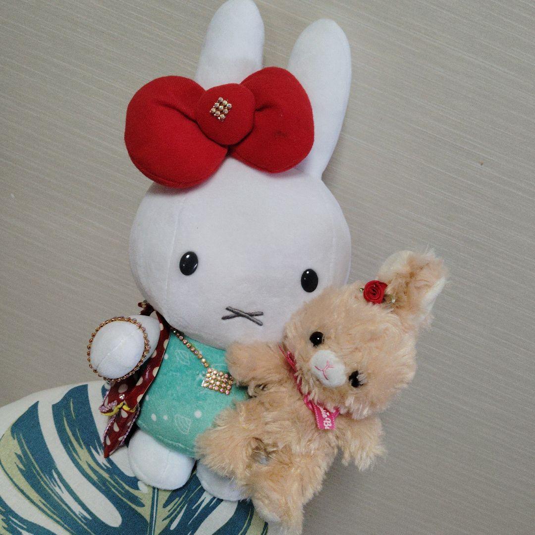 ミッフィー ぬいぐるみ 和服風 セット 約 30cm vintage