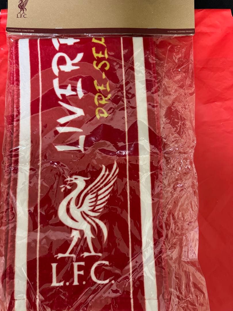 リヴァプール プレシーズンツアー限定タオル マフラータオル リ