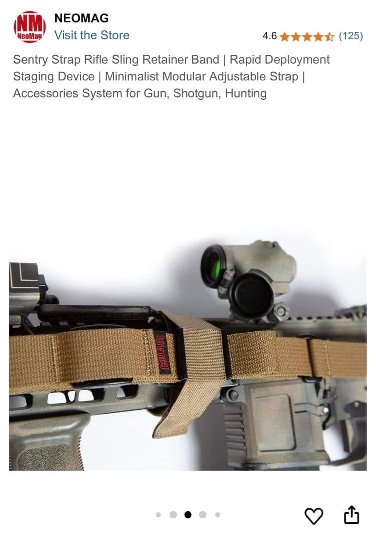 SENTRY STRAPタイプ スリング オーガナイザー