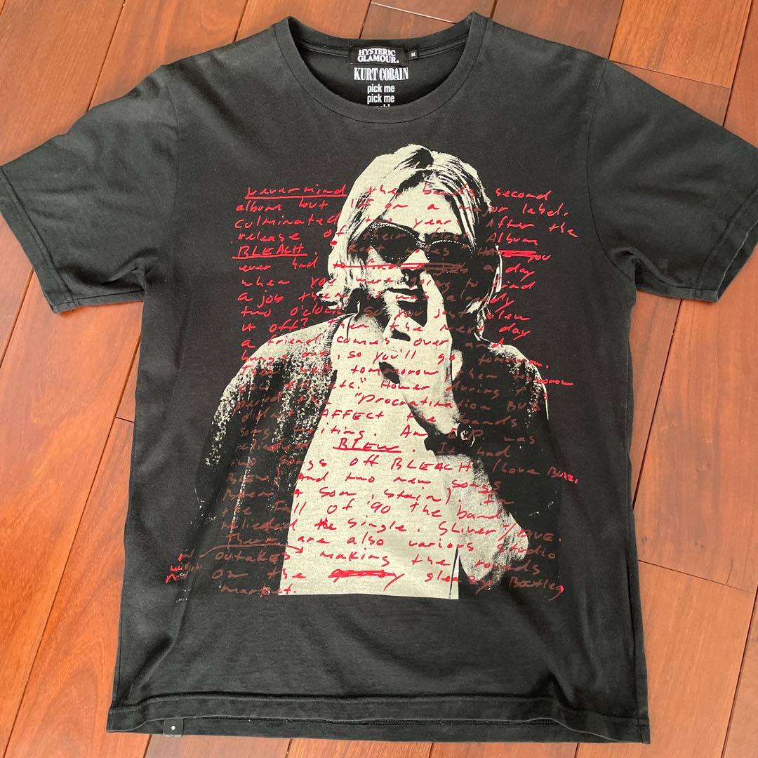 HYSTERIC GLAMOUR Tシャツ カートコバーン Nirvana L HYSTERICGLAMOUR