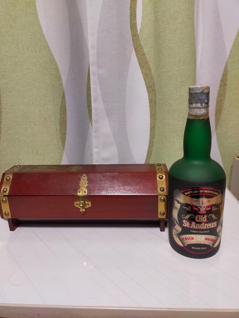 未開栓 オールドセントアンドリュース21 スコッチ木箱 750ml 43%