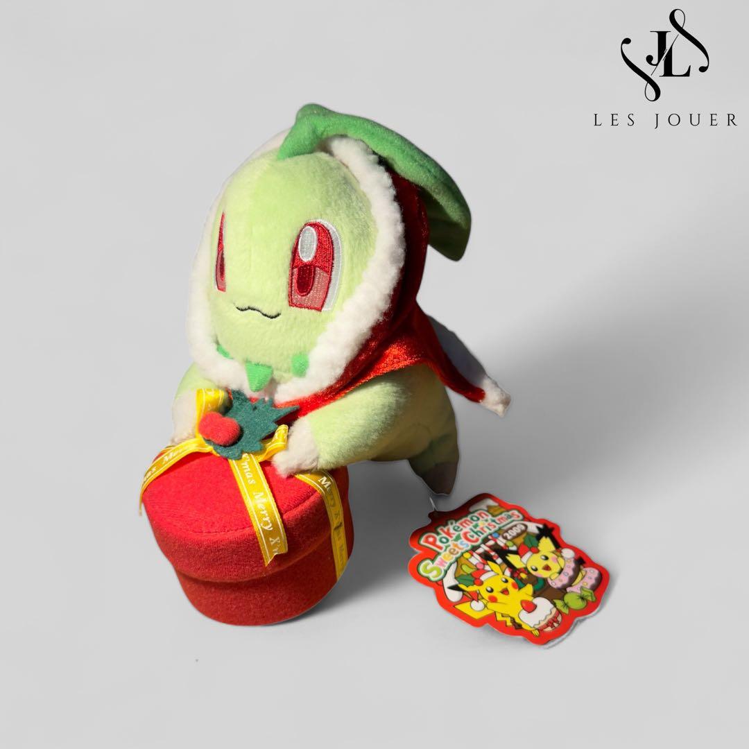 タグ付き美品】2009年 限定品 ポケモンスイーツクリスマス チコリータ