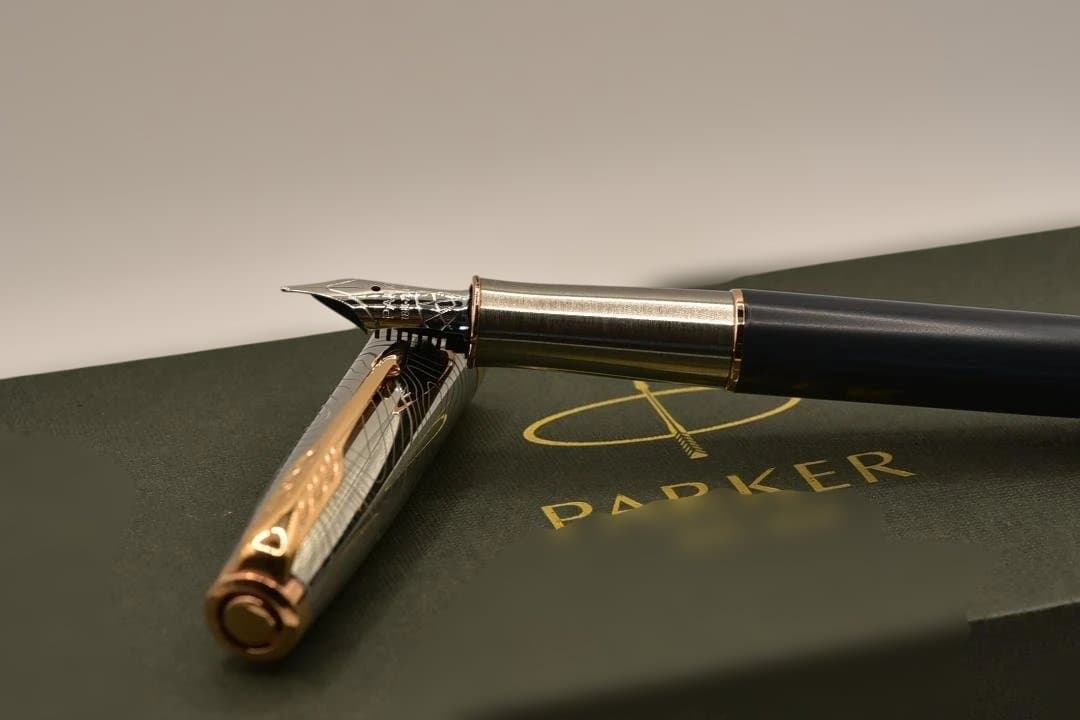 PARKER パーカー スターリングシルバー 万年筆 ボールペン セット ペン