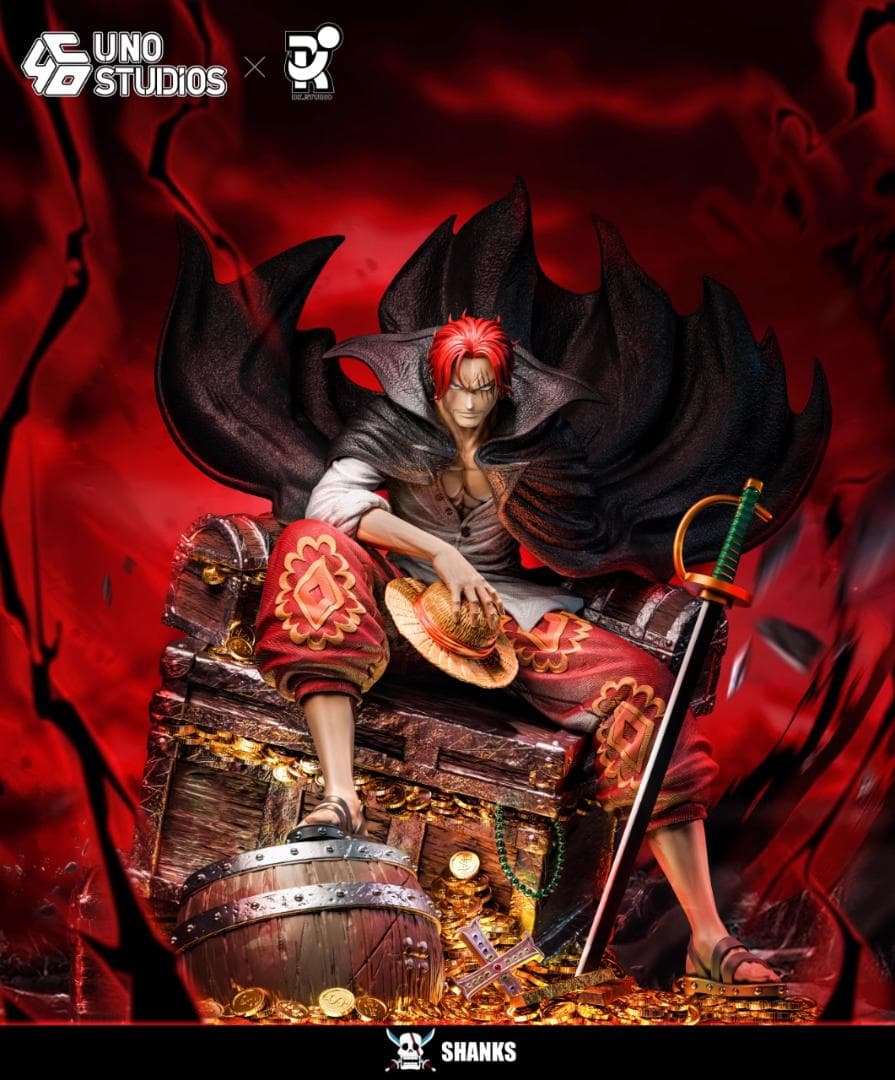 ワンピース 四皇 シャンクス ガレージキット フィギュア フィギュア