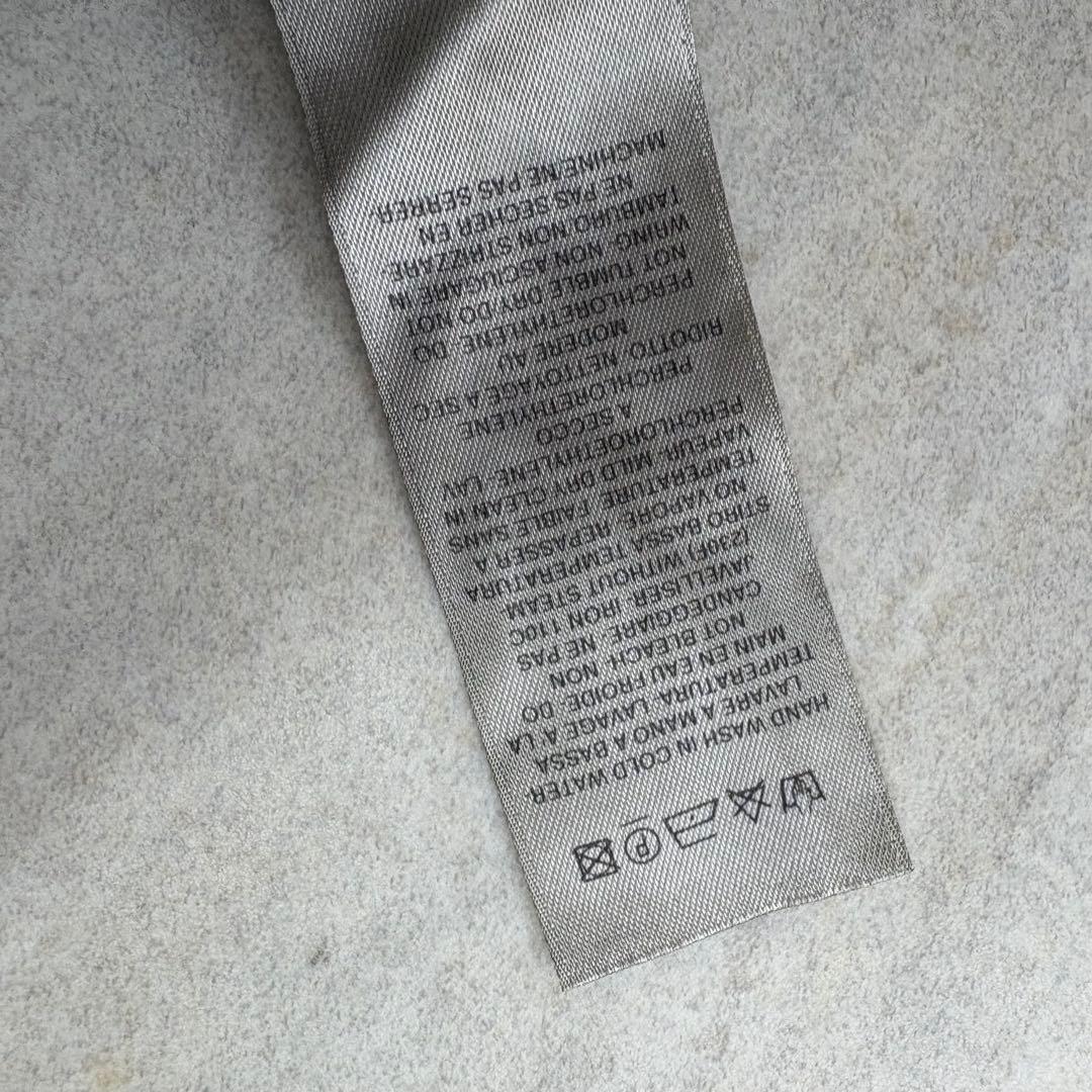 ダークシャドウ DRKSHDW 24AW ブリーチ加工ジップパーカー XS