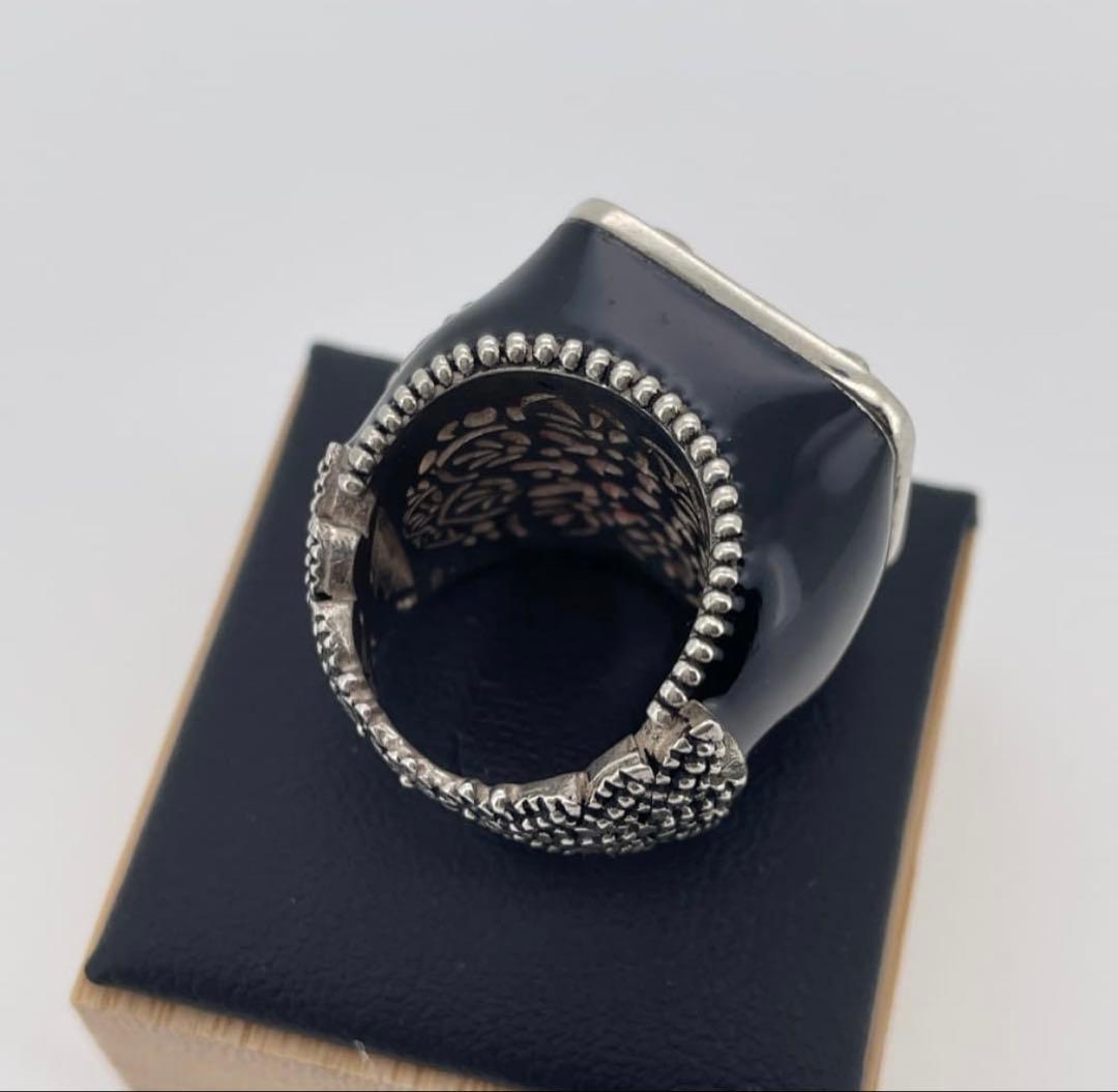 美品　GUCCI リング インターロッキングG GGロゴ シグネットリング