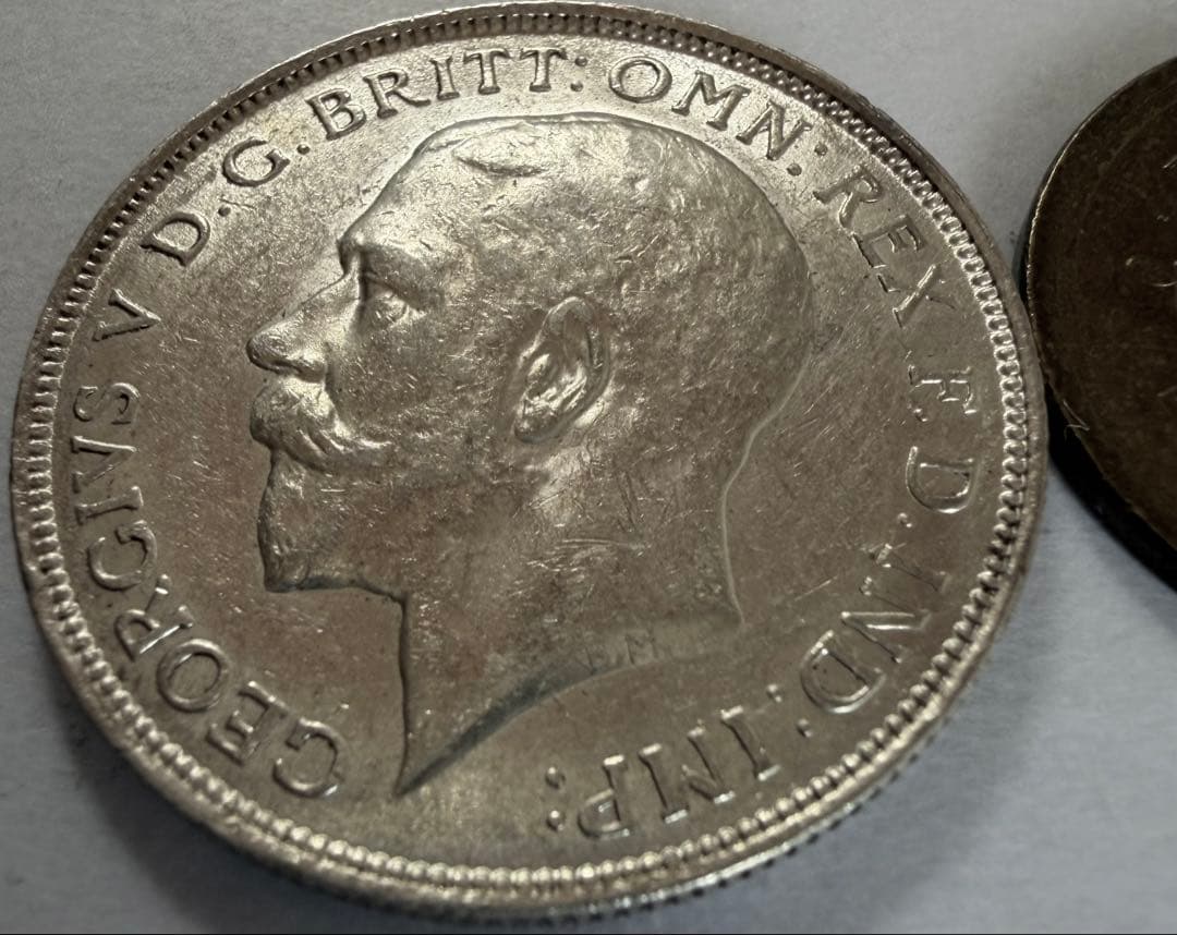 S*y様 1915年英国 ジョージ5世 1フローリン銀貨
