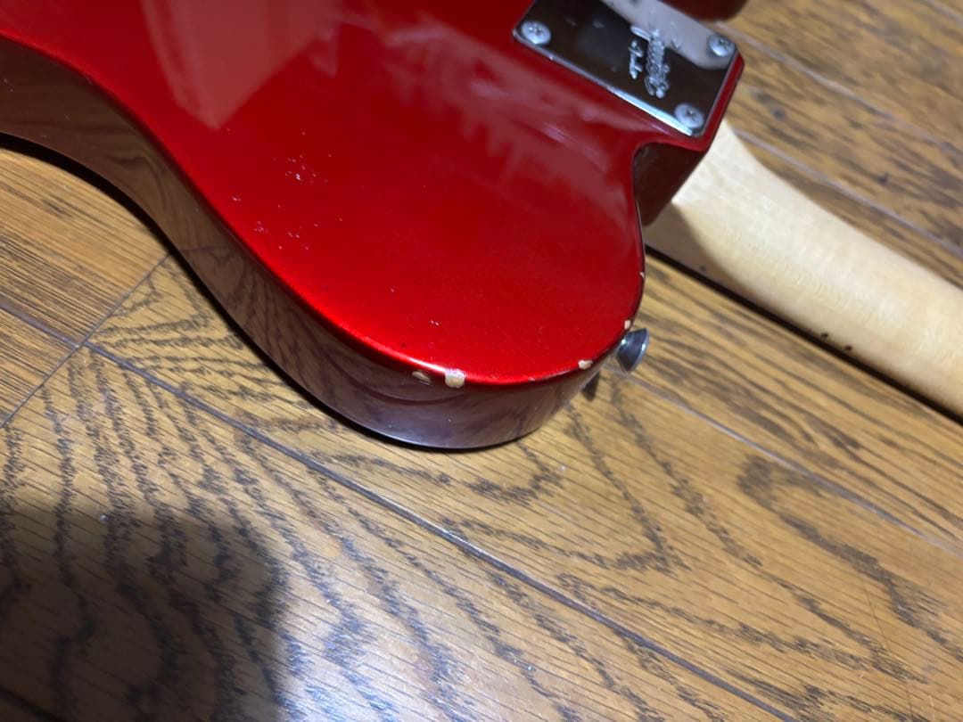 レア色 Squier テレキャス キャンディアップルレッド グレードUP