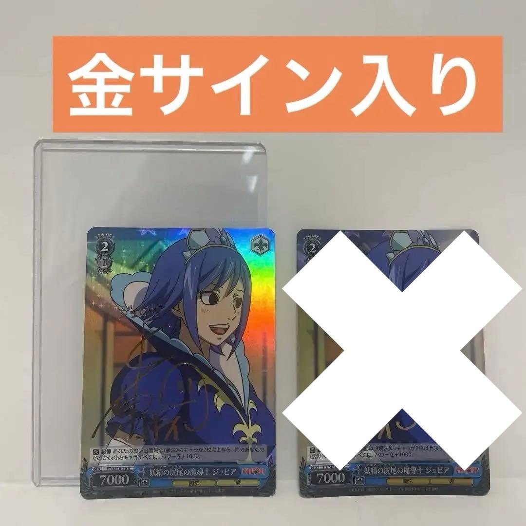 妖精の尻尾の魔導士ジュビアサインヴァイスフェアリーテイルテイル