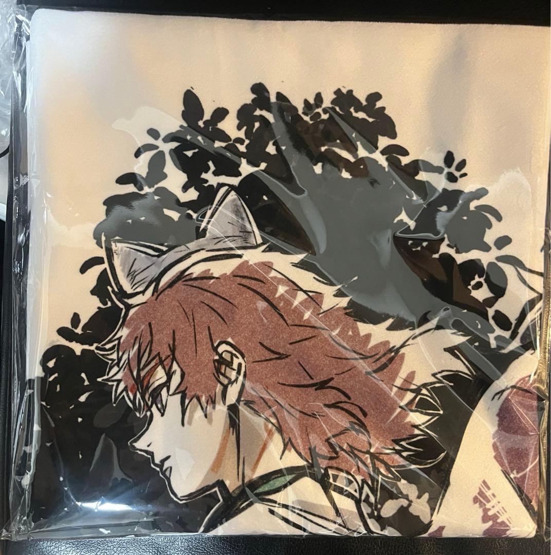 鬼滅の刃　柱展 柱描き下ろしイラスト 大判タオル　冨岡義勇・錆兎