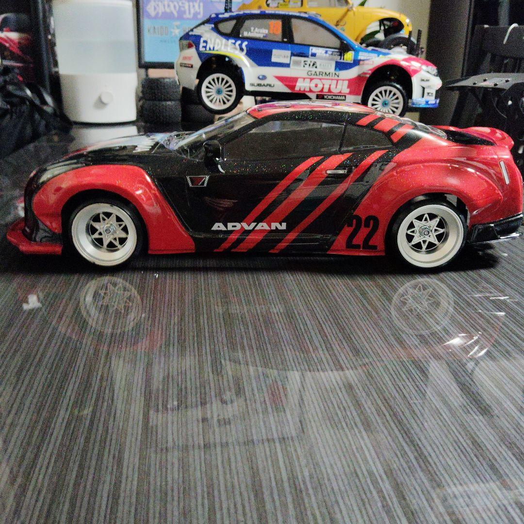 m*6様 1/10 R 35 GTR アドバン カラー ワイド　ドリフト 激安！
