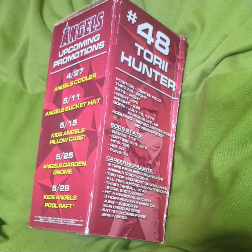 トリー・ハンター（Torii Hunter ）ボブルヘッド人形 球場配布