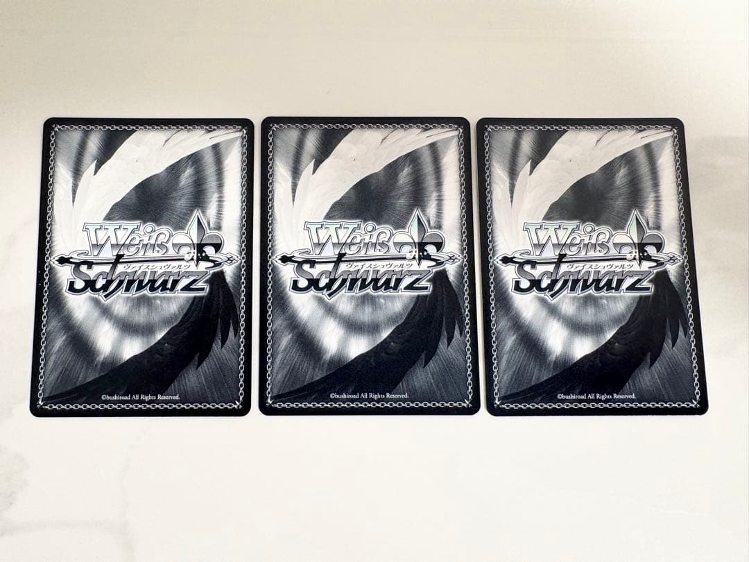 ヴァイスシュヴァルツ　彼女と涙　RRR　3枚　彼女お借りします かのかり