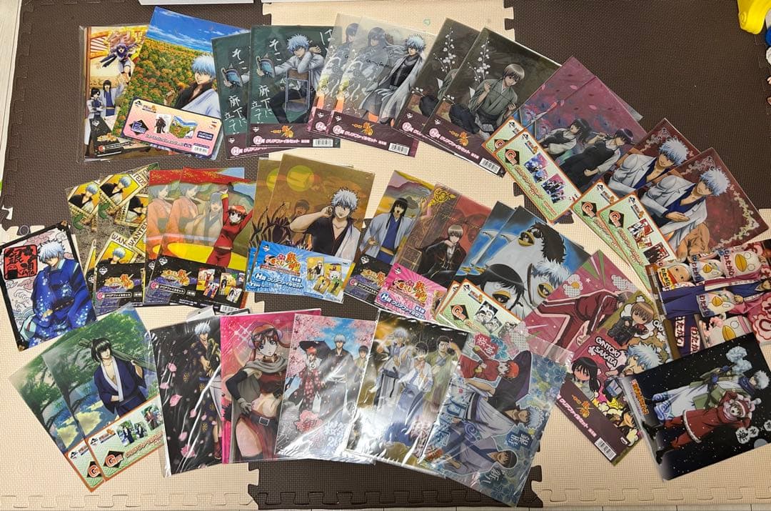 銀魂　クリアファイル　下敷き　フォルダー　坂田銀時　公式　カードダス　ウェハース 銀魂 クリアファイル 下敷き フォルダー 坂田銀時 公式 カードダス