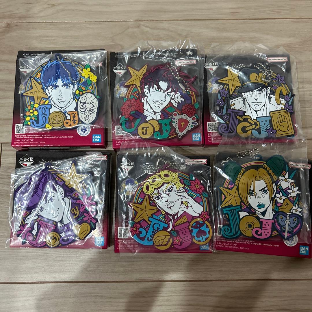 ジョジョワールド 一番くじ ジョルノ・ジョバァーナ 東方仗助 空条徐倫