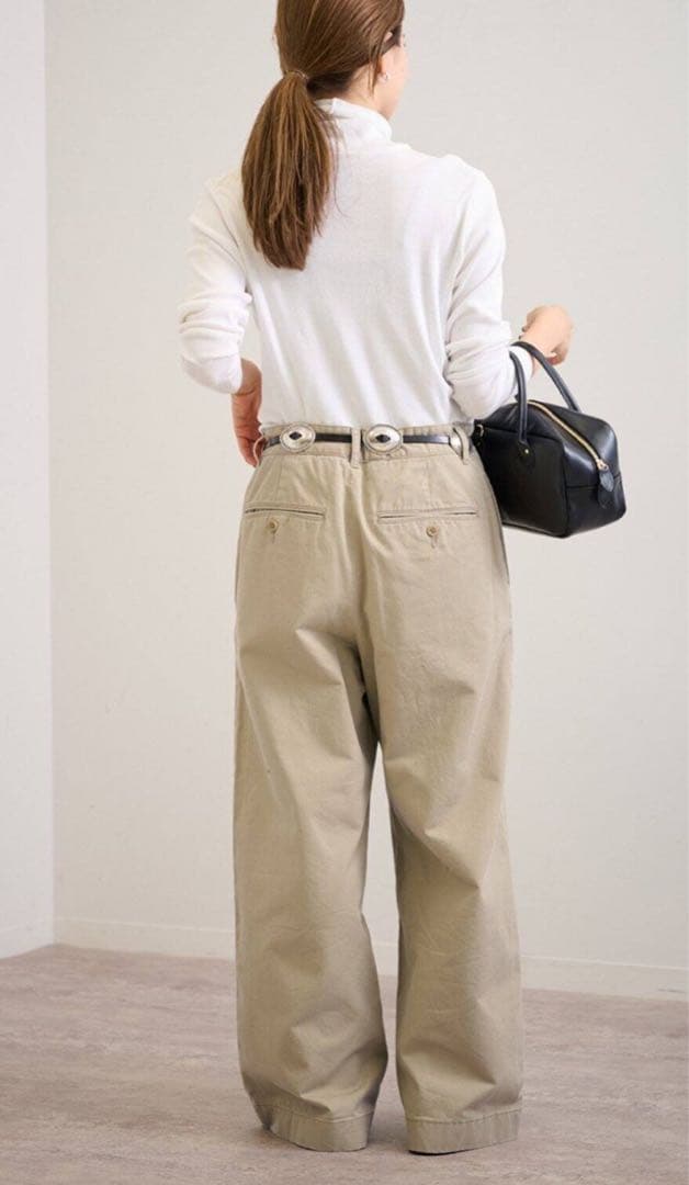 フレームワーク24AW LOOSE FIT CHINO PANTSチノパン38