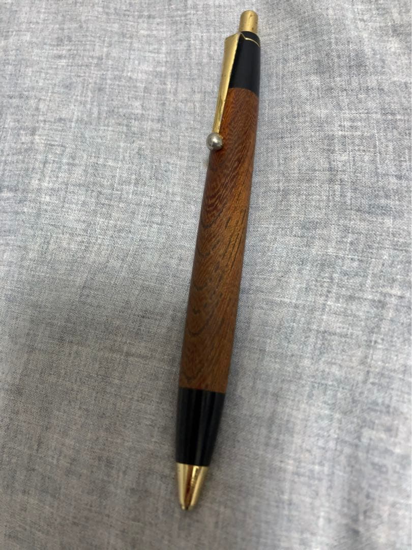 野原工芸 欅 スタンダードボールペン 玉クリップ 野原工芸 欅