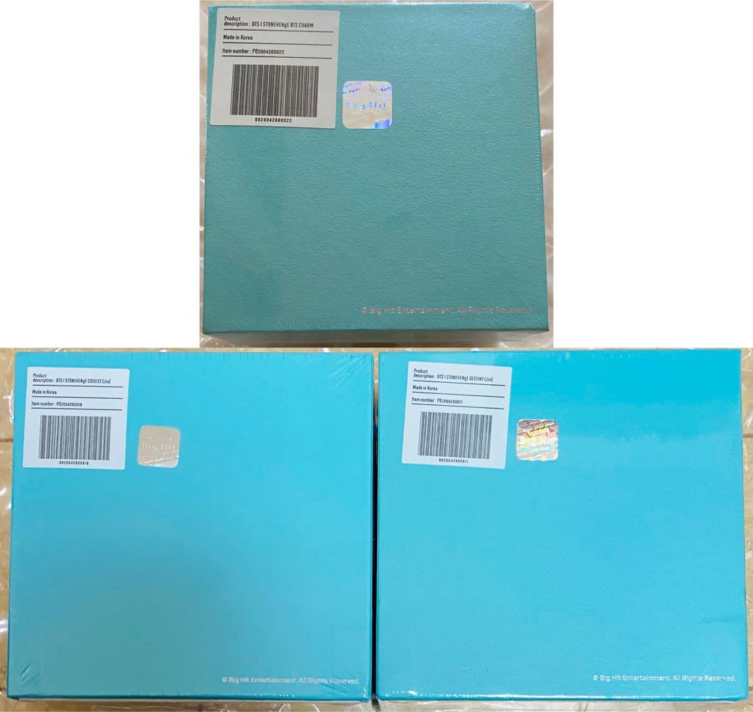 BTS STONEHENgE ストーンヘンジ ジン BTS ロゴチャーム