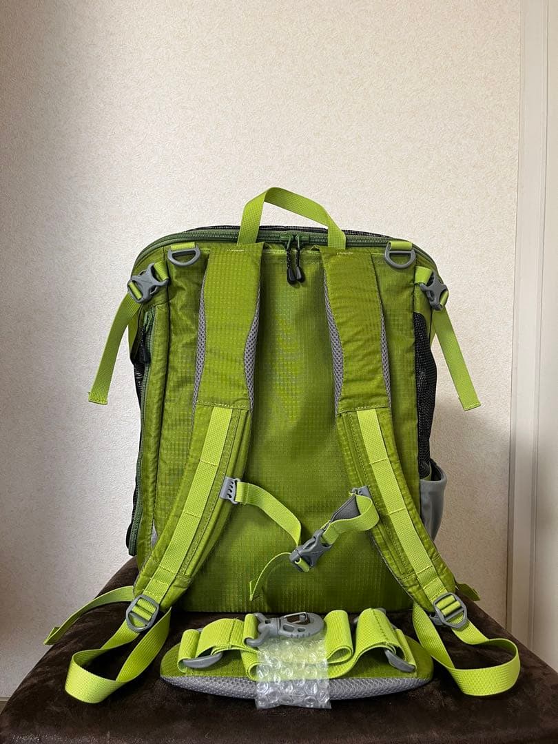 mont-bell モンベル ドッグキャリングバッグ ペットリュック Mグリーン