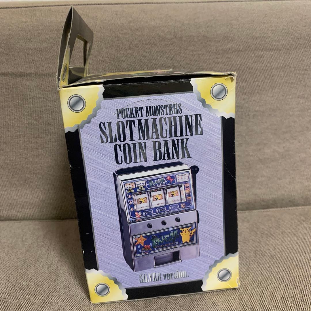 ポケモン スロットマシン 貯金箱 金・銀 スロットマシーン コガネ